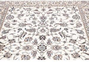 Tappeto Nain 6la Floreale Avorio Blu 160x255 Cm