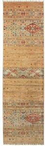 Tappeto Istintia Geometrico Ocra Rosso Mattone Corsia 80x290 Cm