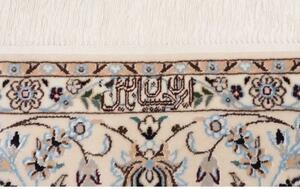 Tappeto Nain 6la Floreale Avorio Blu 160x255 Cm