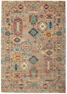 Tappeto Floralia Geometrico Beige Blu 166x238 Cm