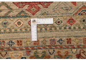 Tappeto Istintia Geometrico Beige Rosso Mattone Corsia 81x289 Cm