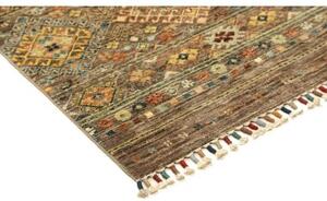 Tappeto Istintia Geometrico Marrone Beige Corsia 72x202 Cm
