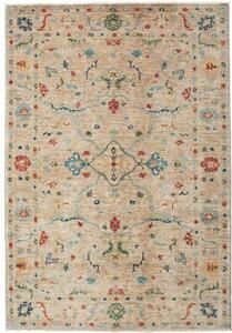 Tappeto Zigler Fine Stilizzato Beige Azzurro 145x210 Cm