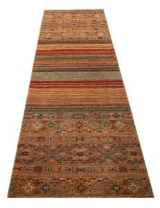 Tappeto Istintia Geometrico Ruggine Blu Corsia 84x300 Cm