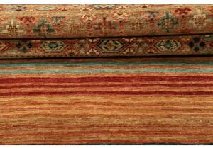 Tappeto Istintia Geometrico Ruggine Blu Corsia 84x300 Cm