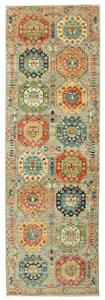 Tappeto Floralia Stilizzato Grigio Multicolore Corsia 79x249 Cm