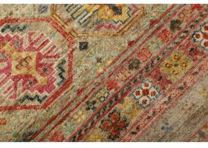 Tappeto Istintia Geometrico Beige Rosso Mattone Corsia 81x289 Cm