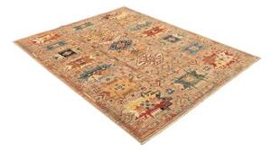 Tappeto Floralia Geometrico Beige Multicolore 152x192 Cm