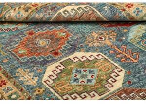 Tappeto Floralia Stilizzato Blu Rosso 150x213 Cm