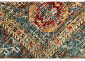 Tappeto Floralia Stilizzato Blu Rosso 150x213 Cm