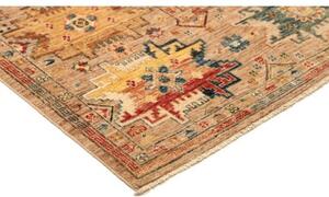 Tappeto Floralia Geometrico Beige Multicolore 152x192 Cm