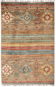 Tappeto Istintia Geometrico Marrone Multicolore 80x124 Cm