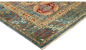 Tappeto Floralia Stilizzato Blu Rosso 150x213 Cm