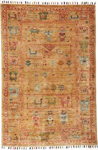 Tappeto Istintia Figurativo Ocra Rosso Mattone 78x113 Cm