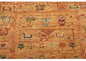 Tappeto Istintia Figurativo Ocra Rosso Mattone 78x113 Cm