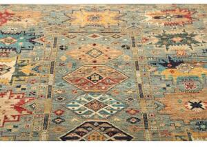Tappeto Floralia Geometrico Celeste Multicolore 149x206 Cm
