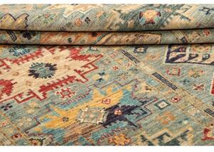 Tappeto Floralia Geometrico Celeste Multicolore 149x206 Cm
