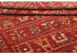 Tappeto Istintia Figurativo Rosso Mattone Beige 142x216 Cm