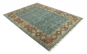 Tappeto Istintia Geometrico Azzurro Beige 170x237 Cm