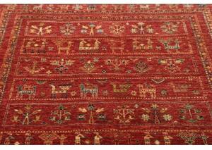 Tappeto Istintia Figurativo Rosso Mattone Beige 142x216 Cm