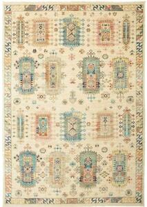 Tappeto Floralia Geometrico Avorio Multicolore 147x212 Cm