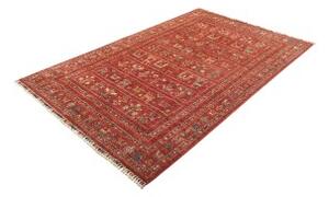 Tappeto Istintia Figurativo Rosso Mattone Beige 142x216 Cm