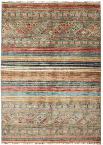 Tappeto Istintia Geometrico Marrone Rosso 168x232 Cm