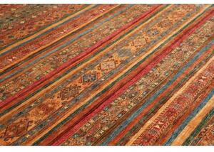 Tappeto Samarkand Geometrico Rosso Ruggine Beige 251x305 Cm