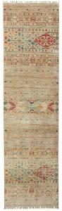 Tappeto Istintia Geometrico Beige Rosso Mattone Corsia 76x290 Cm