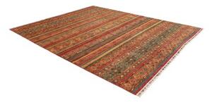 Tappeto Samarkand Geometrico Rosso Ruggine Beige 251x305 Cm
