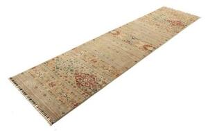 Tappeto Istintia Geometrico Beige Rosso Mattone Corsia 76x290 Cm