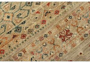 Tappeto Istintia Geometrico Beige Rosso Mattone Corsia 76x290 Cm