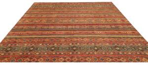 Tappeto Samarkand Geometrico Rosso Ruggine Beige 251x305 Cm