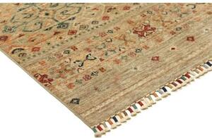 Tappeto Istintia Geometrico Beige Rosso Mattone Corsia 76x290 Cm