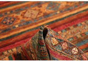 Tappeto Samarkand Geometrico Rosso Ruggine Beige 251x305 Cm