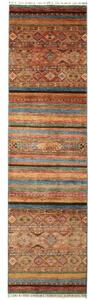 Tappeto Samarkand Geometrico Ruggine Multicolore Corsia 82x306 Cm