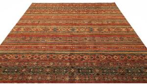 Tappeto Samarkand Geometrico Ruggine Blu 250x313 Cm