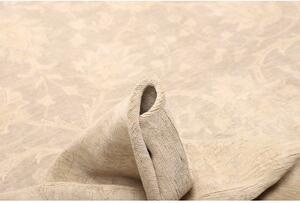 Tappeto Zigler Fine Floreale Avorio Tortora 270x356 Cm