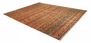 Tappeto Samarkand Geometrico Ruggine Blu 250x313 Cm