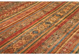 Tappeto Samarkand Geometrico Ruggine Blu 250x313 Cm