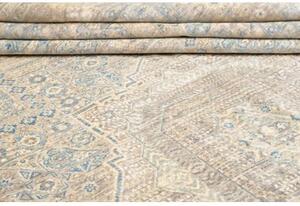 Tappeto Kairo Geometrico Beige Azzurro 248x343 Cm