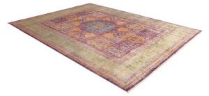 Tappeto Kairo Geometrico Viola Verde Salvia 247x300 Cm