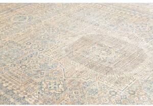 Tappeto Kairo Geometrico Beige Azzurro 248x343 Cm