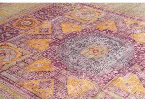 Tappeto Kairo Geometrico Viola Verde Salvia 247x300 Cm