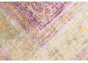 Tappeto Kairo Geometrico Viola Verde Salvia 247x300 Cm