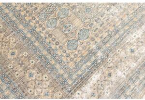 Tappeto Kairo Geometrico Beige Azzurro 248x343 Cm