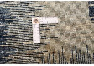 Tappeto Gabbeh Nova Astratto Blu Notte Grigio Chiaro 122x185 Cm
