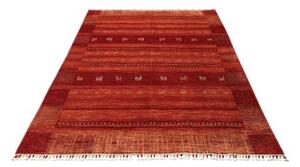 Tappeto Gabbeh Nova Figurativo Rosso Mattone Arancione 165x235 Cm