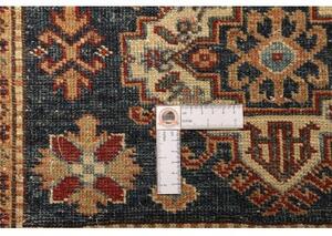 Tappeto Kazak Fine Stilizzato Blu Beige 100x147 Cm