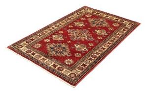 Tappeto Kazak Fine Geometrico Rosso Blu 98x143 Cm